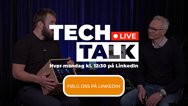 TechTalk, Live på InkedIn hver mandag